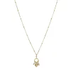 Femme Luzaka Colliers<Collier Olia acier doré or et pierres