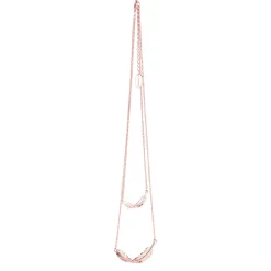 Femme Luzaka Colliers<Collier Pascaline doré rose