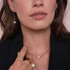 Femme Luzaka Colliers<Collier Perle Nacre acier doré or