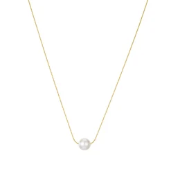 Femme Luzaka Colliers<Collier Perle Nacre acier doré or