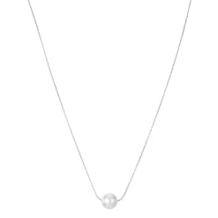 Femme Luzaka Colliers<Collier Perle Nacre acier