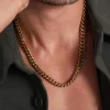 Homme Luzaka Colliers<Collier Raphael acier doré or