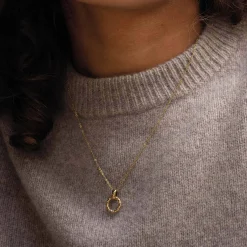 Femme Luzaka Colliers<Collier Régina acier doré or