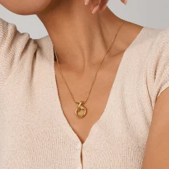 Femme Luzaka Colliers<Collier Romy acier doré or