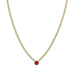 Femme Luzaka Colliers<Collier Rondina zircon rouge