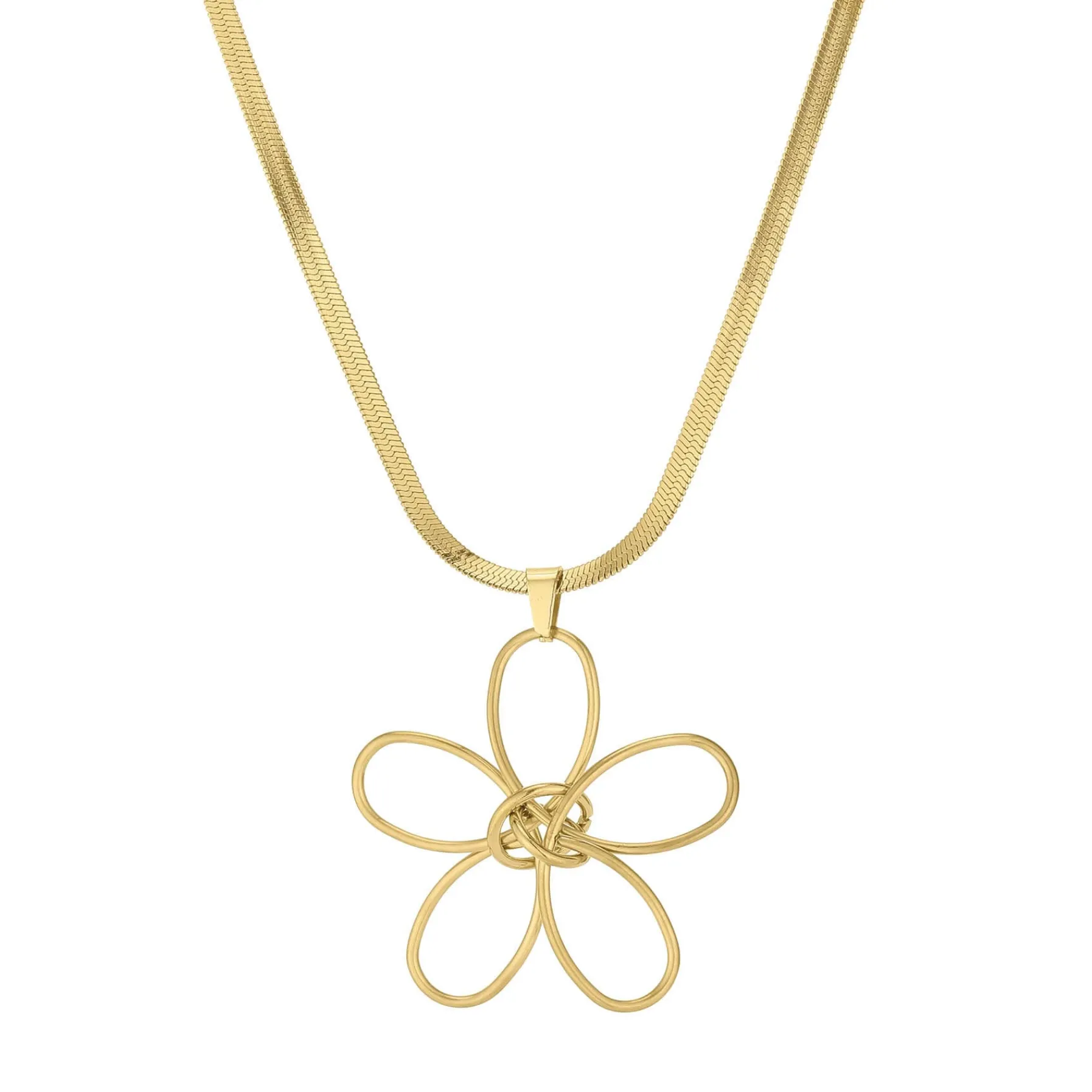 Femme Luzaka Colliers<Collier Rory acier doré or
