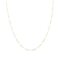 Femme Luzaka Colliers<Collier Rosaire blanc acier doré or