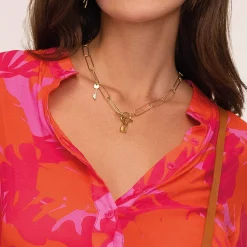 Femme Luzaka Colliers<Collier Secret acier doré or