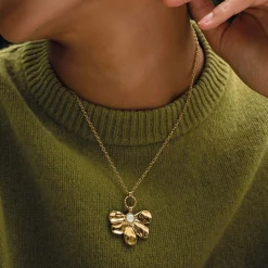 Femme Luzaka Colliers<Collier Stacy nacre