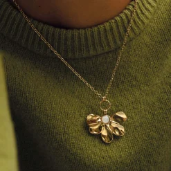 Femme Luzaka Colliers<Collier Stacy nacre