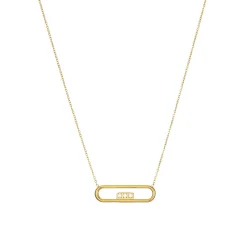 Femme Luzaka Colliers<Collier Stela acier doré or