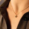 Femme Luzaka Colliers<Collier Tenerife acier doré or