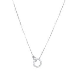 Femme Luzaka Colliers<Collier Toi et Moi Argent 925 rhodié