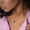 Femme Luzaka Colliers<Collier Trefle vert acier doré or