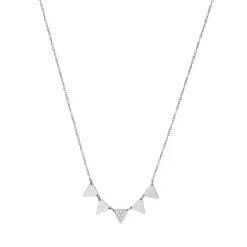 Femme Luzaka Colliers<Collier Triago acier