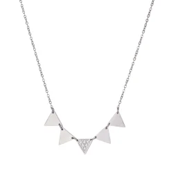 Femme Luzaka Colliers<Collier Triago acier