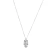 Femme Luzaka Colliers<Collier Tête de mort acier