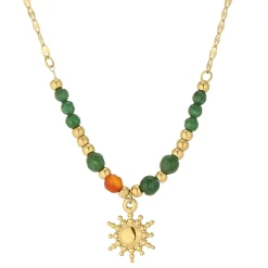Femme Luzaka Colliers<Collier Vénus acier doré or
