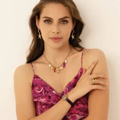 Femme Luzaka Colliers<Collier Zanzibar acier doré