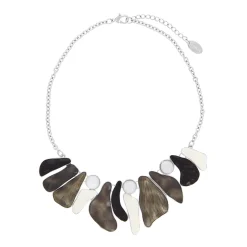 Femme Luzaka Colliers<Collier Zouka gris