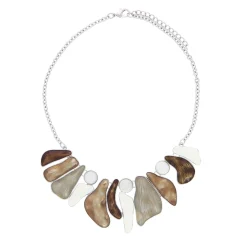 Femme Luzaka Colliers<Collier Zouka marron