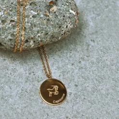 Femme Luzaka Colliers<Colliers médaille Astrologique