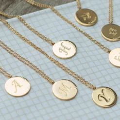 Femme Luzaka Colliers<Colliers Médaille Lettre