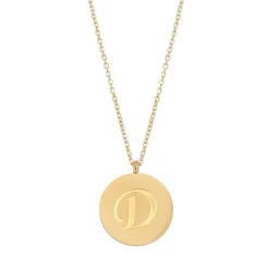 Femme Luzaka Colliers<Colliers Médaille Lettre