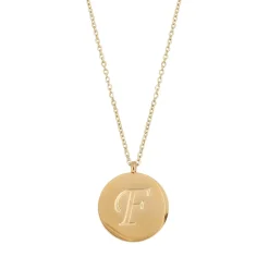 Femme Luzaka Colliers<Colliers Médaille Lettre