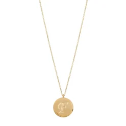 Femme Luzaka Colliers<Colliers Médaille Lettre