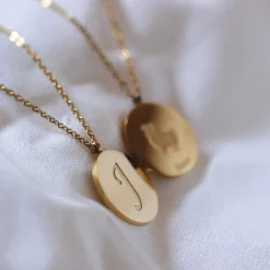 Femme Luzaka Colliers<Colliers Médaille Lettre