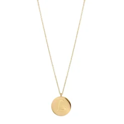 Femme Luzaka Colliers<Colliers Médaille Lettre