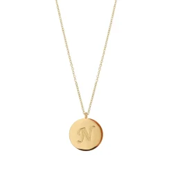 Femme Luzaka Colliers<Colliers Médaille Lettre