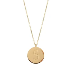 Femme Luzaka Colliers<Colliers Médaille Lettre