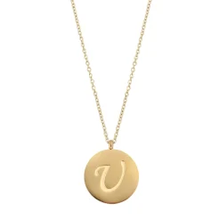 Femme Luzaka Colliers<Colliers Médaille Lettre