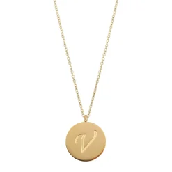 Femme Luzaka Colliers<Colliers Médaille Lettre