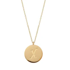 Femme Luzaka Colliers<Colliers Médaille Lettre