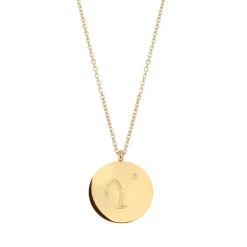 Femme Luzaka Colliers<Colliers Médaille Lettre