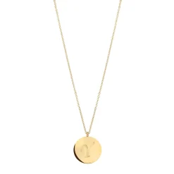 Femme Luzaka Colliers<Colliers Médaille Lettre