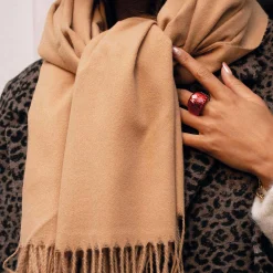 Luzaka Écharpes & Foulards<Echarpe Lucia beige
