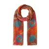 Luzaka Écharpes & Foulards<Echarpe Popart orange
