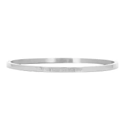 Femme Luzaka Bracelets<Jonc acier à message personnalisé