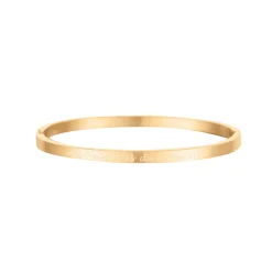 Femme Luzaka Bracelets<Jonc acier à message personnalisé