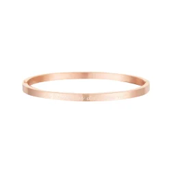 Femme Luzaka Bracelets<Jonc acier à message personnalisé
