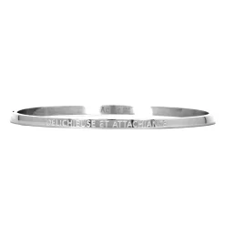 Femme Luzaka Bracelets<Jonc acier à message personnalisé