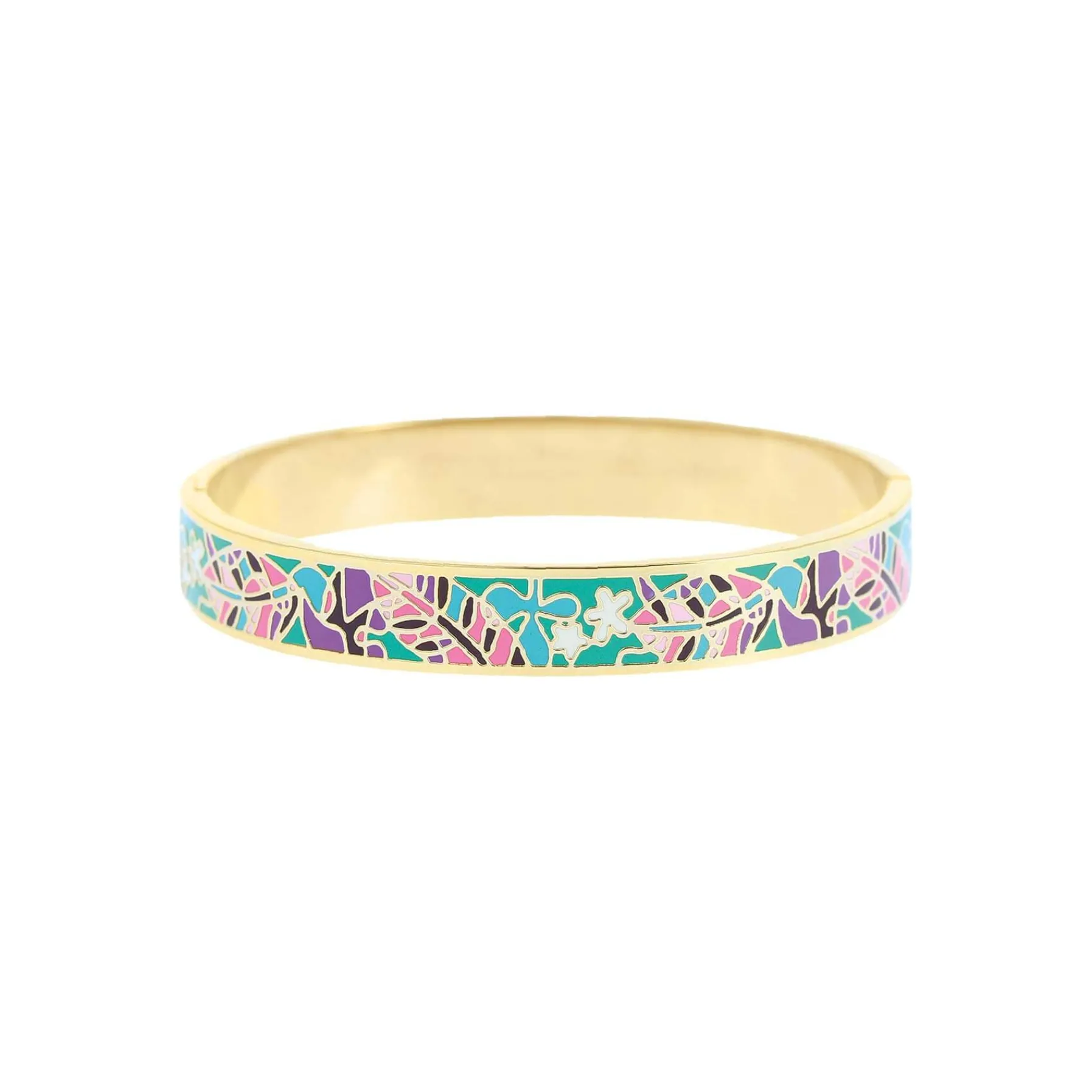 Femme Luzaka Bracelets<Jonc Art J1 acier doré or