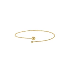 Femme Luzaka Bracelets<Jonc Asio acier doré or