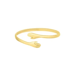 Femme Luzaka Bracelets<Jonc Calilou acier doré or