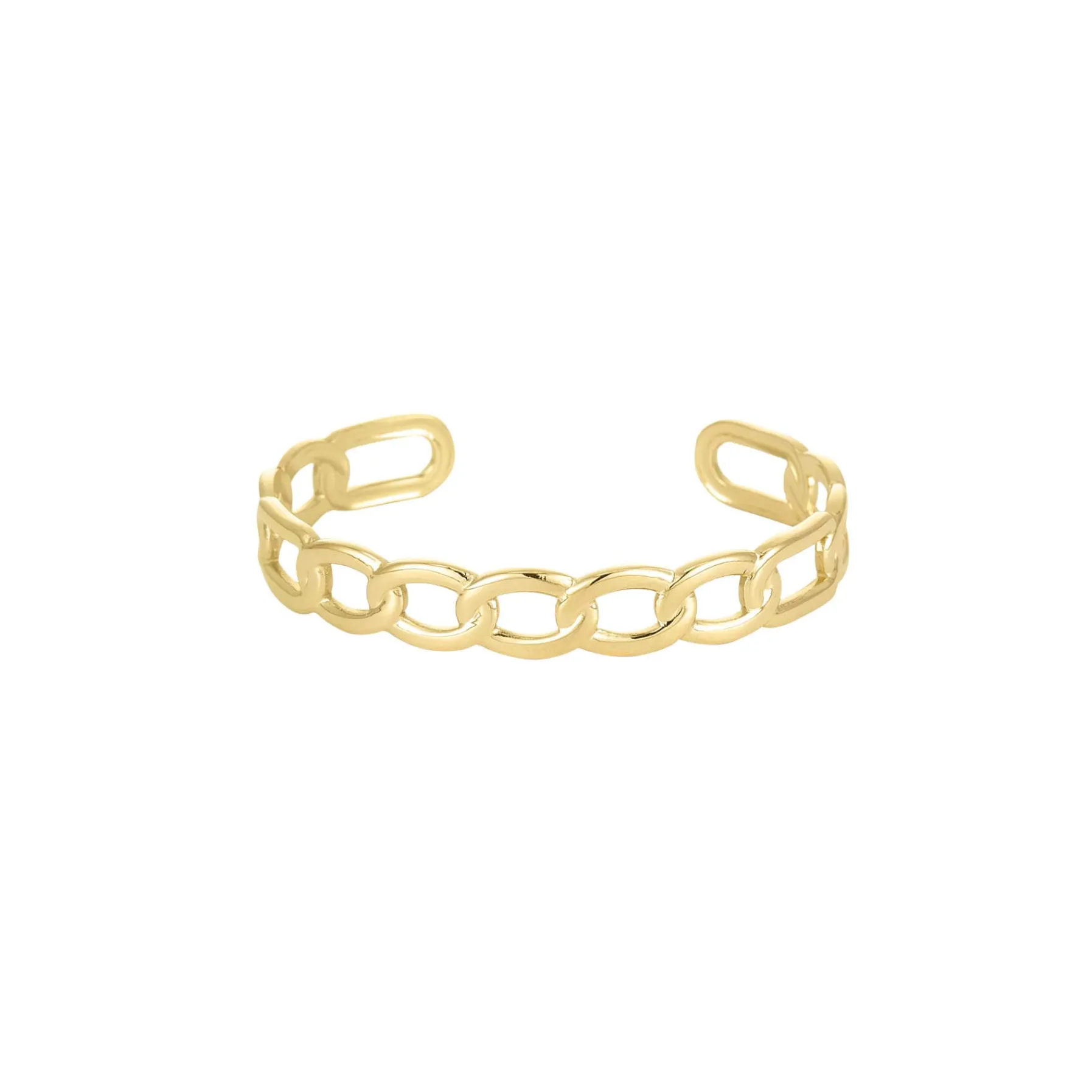 Femme Luzaka Bracelets<Jonc Eolia acier doré or