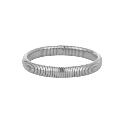 Femme Luzaka Bracelets<Jonc jonc Maya acier